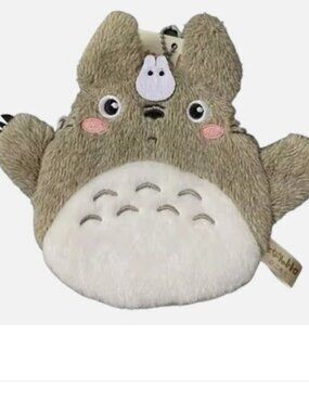 My Neighbor Totoro Studio Travel Friends Ghost Cosmetic Pouch Plush Coin Purse